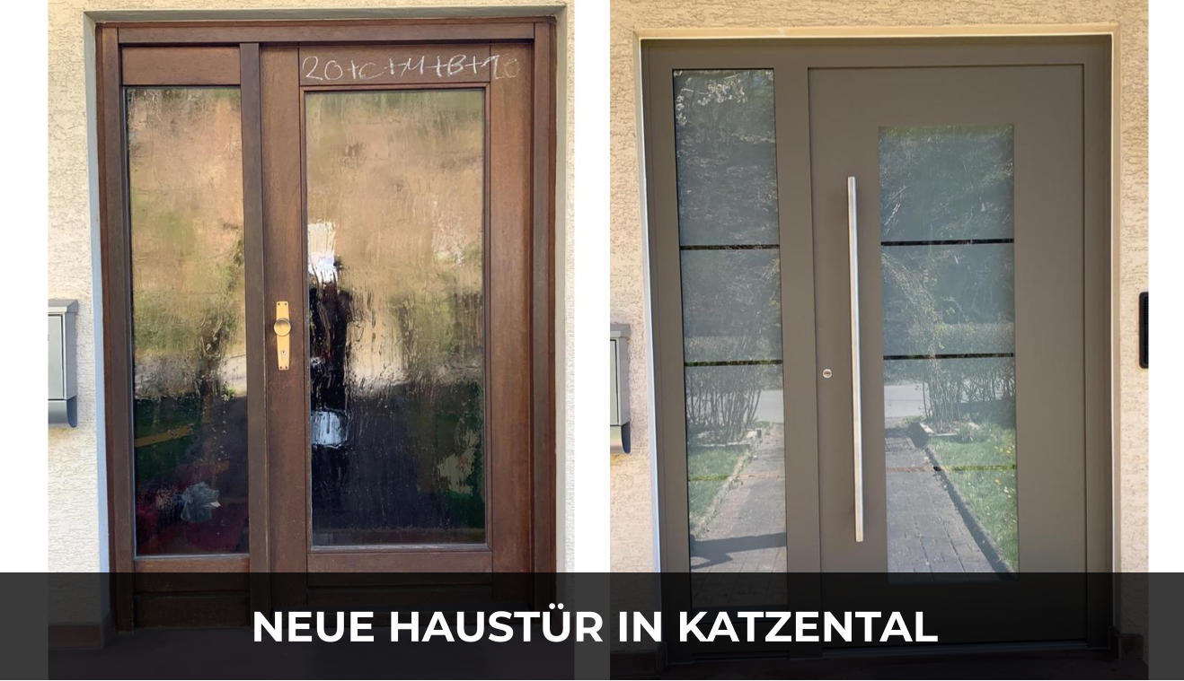 NEUE HAUSTÜR IN KATZENTAL